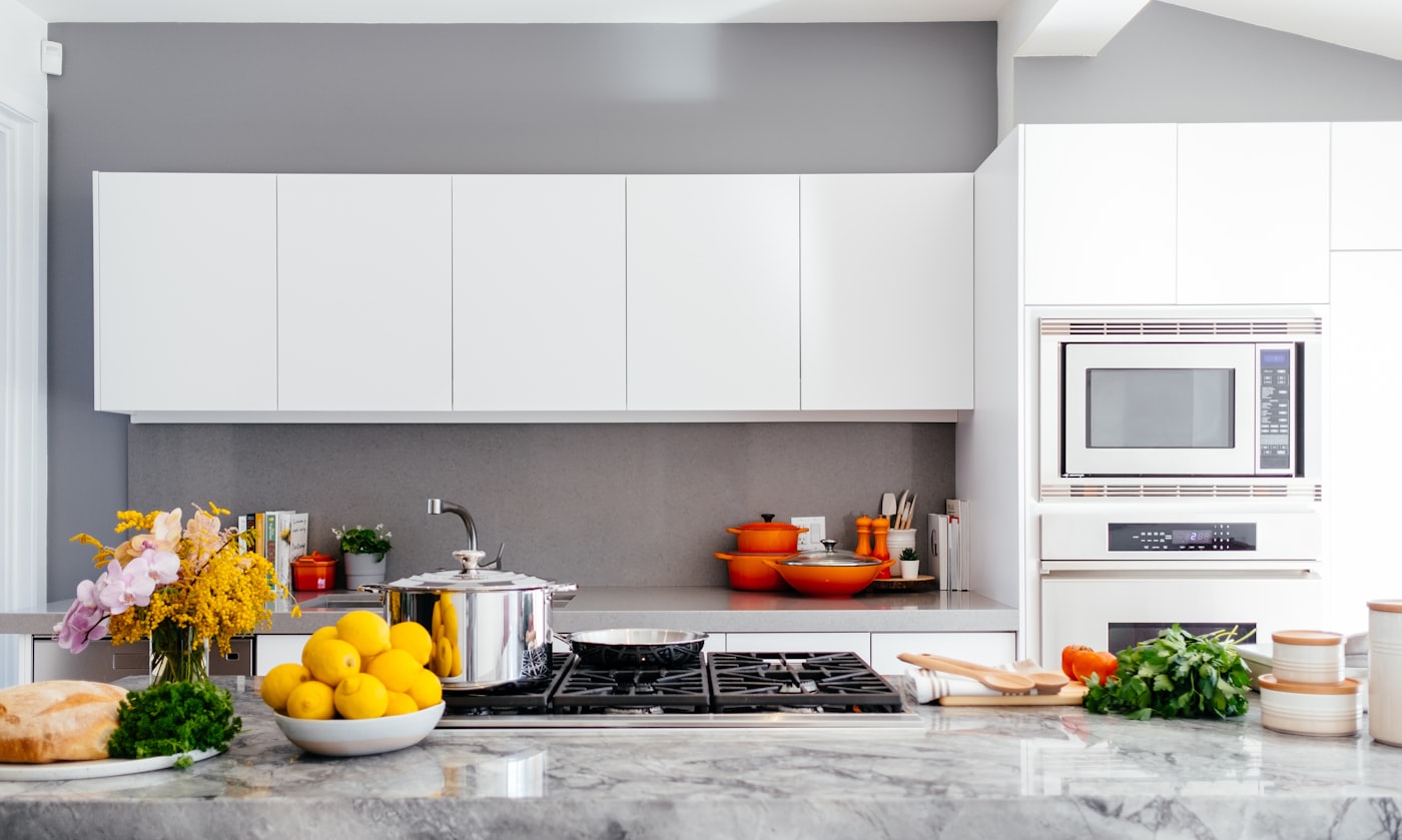 Warm, welcoming kitchen corner