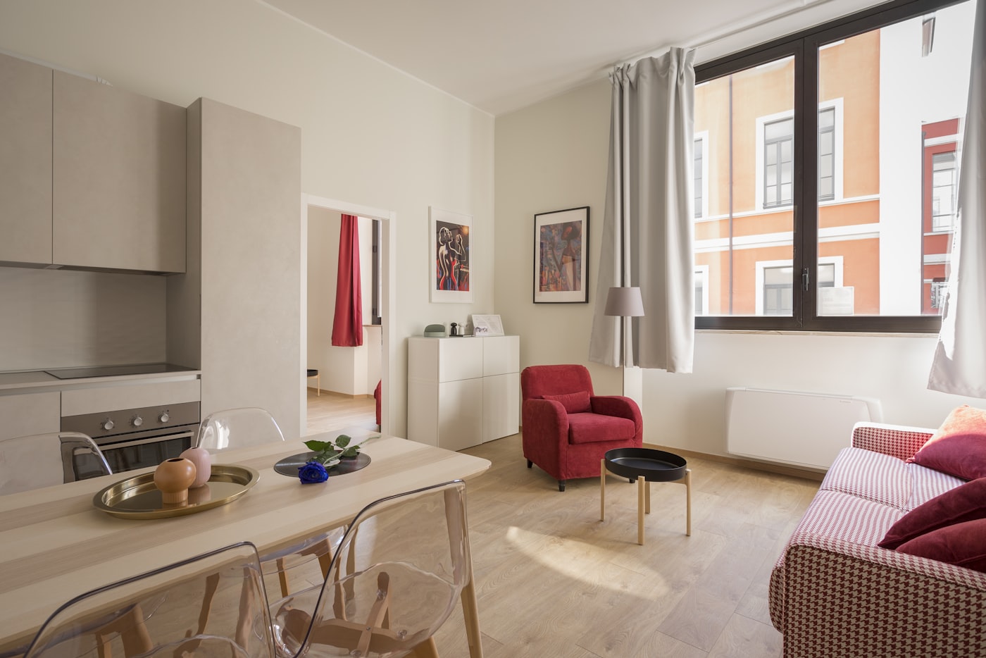 Comfortable furnished living space